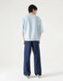 HALF SLEEVES CREW NECK SWEATSHIRT